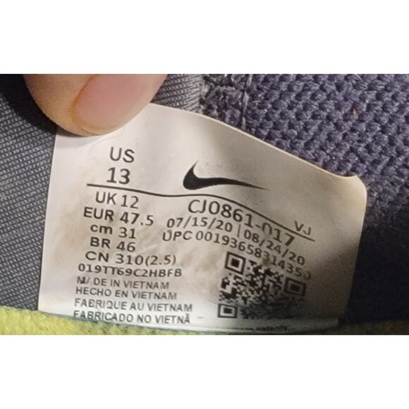 Nike Free Metcon 3 Iron Grey Men’s 13 Running Training Shoes CJ0861-017 - Picture 11 of 11